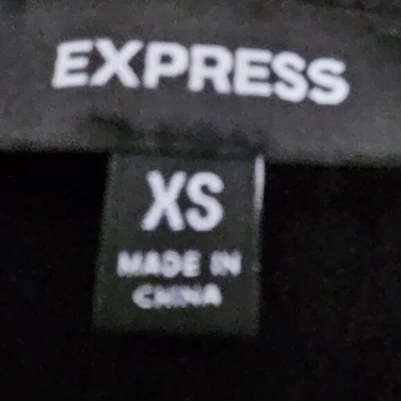 RESORT READY EXPRESS BLACK  and SILVER SLEEVELESS MINI DRESS SIZE XS - Picture 7 of 9